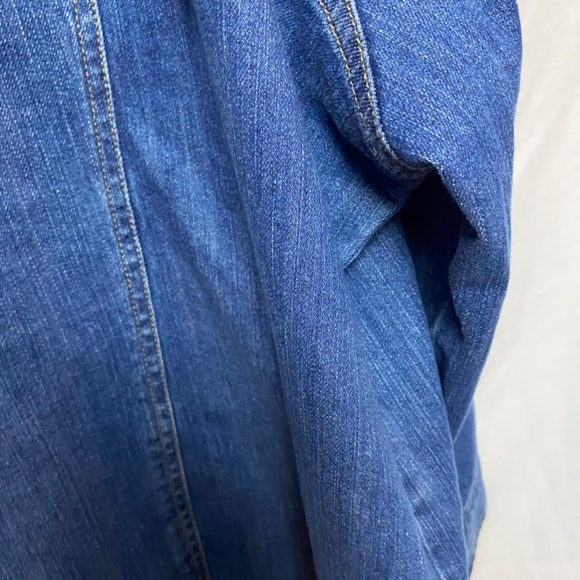 abella Rodriguez - Plus Size Jacket Dark Blue Jean 3X - Picture 9 of 13